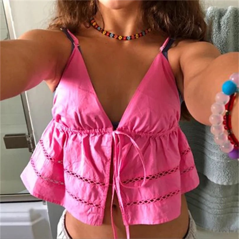 Luma Top – Jolie en rose 💕🌾