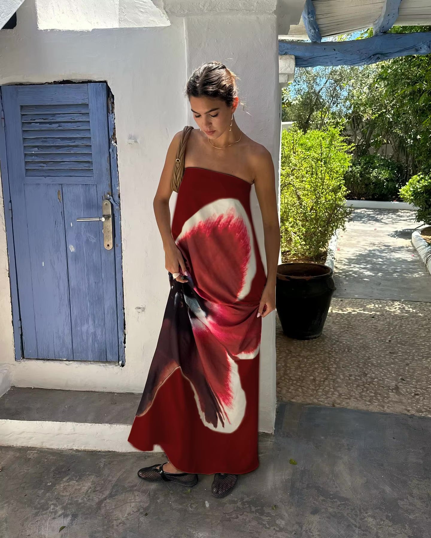 Vestido Anthenia – Elegancia sin esfuerzo 🌺✨