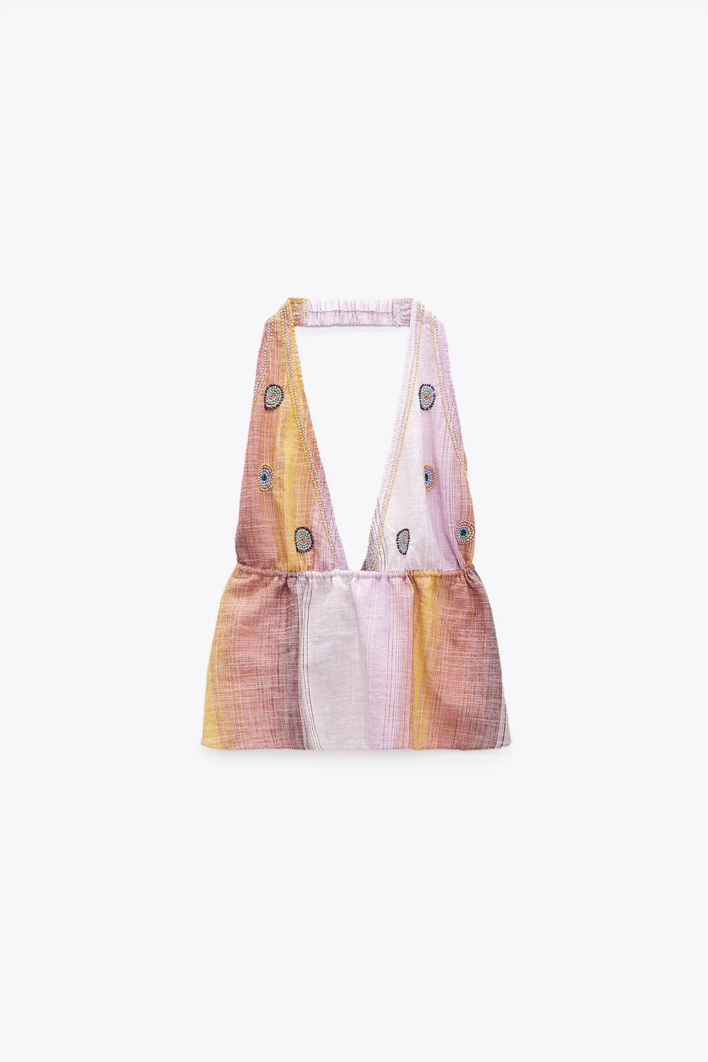 Haut dos nu perlé Zaya – Boho Dreams Bloom 🌸