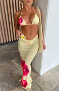 Golden Hour Bikini Set – Radiate Beachside Elegance ☀️🌺a