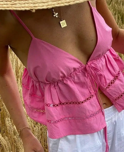 Luma Top – Jolie en rose 💕🌾