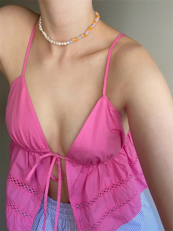 Luma Top – Jolie en rose 💕🌾