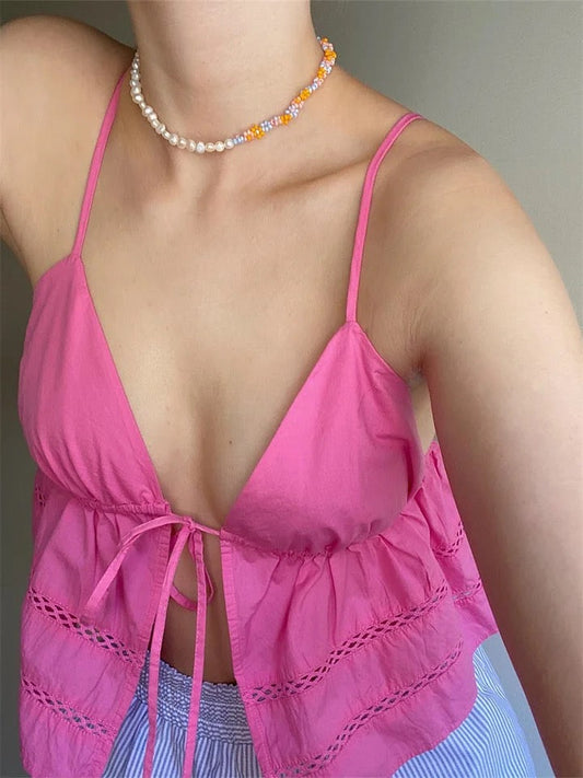 Luma Top – Jolie en rose 💕🌾