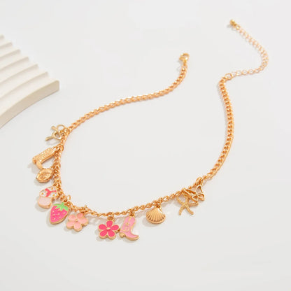 Collier à breloques Summer Bliss 🍓✨