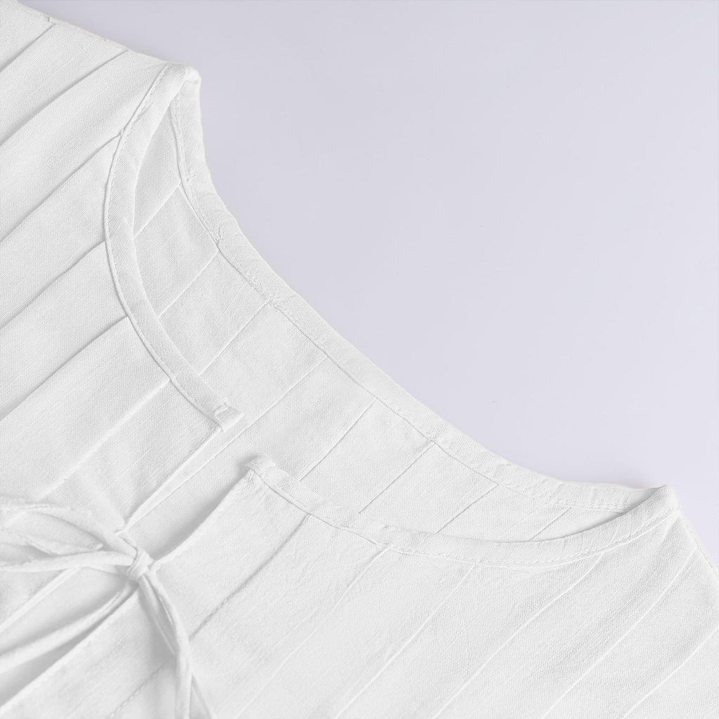 Ivy Linen Top – Soft Simplicity 🤍